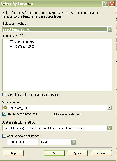 Location Query Box Spatial Query