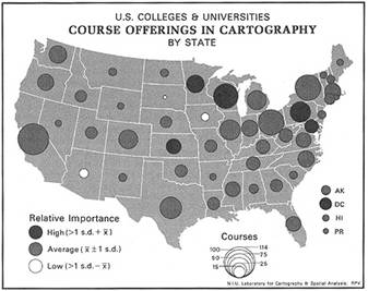 7. Proportional Symbol map, This map uses a basemap made Ar…